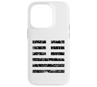 Hexagram 11 "Pace" (Vintage Nero) I CHING Custodia per iPhone 14 Pro