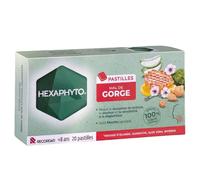 Hexaphyto Pastiglie Mal di Gola Menta X20 - Pastiglie gola