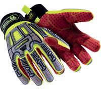 HexArmor Guanti di protezione Rig Lizard 60682 Giallo, Rosso-10 10