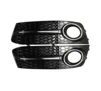 HEXEH Griglia Anteriore Coppia Griglie Fendinebbia per A4 B8 Standard 2009-2011 Auto Anteriore Bumpe Griglia Maglia Griglia A Nido d'Ape Fendinebbia Surround Copertura Griglia Fendinebbia(1 UK)