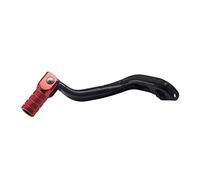 HEXEH Leve cambio moto Per Beta RR250 RR300 RR350 RR400 RR450 RR520 Xtainer300 Dirt Per Pit Bike Motocross Moto CNC Gear Shifter Leva Cambio Pedale(Red)
