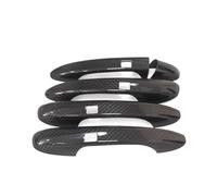 HEXEH Maniglie esterne per auto Per A-Class W177 V177 2019-2023 Accessori Per Auto Reale Carbonio Maniglia Porta Telaio Copertura Adesivo Rivestimento Esterno Bodykit Maniglia per porta(D,LHD)