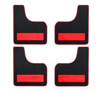 HEXEH Parafanghi per Auto Gomma Sport 4mm Anteriore Posteriore Set Universale Rally Paraspruzzi Paraspruzzi Parafanghi Paraspruzzi Viti Auto Auto SUV Accessori Paraspruzzi