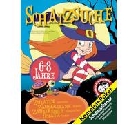 Hexen Schatzsuche Kindergeburtstag & Halloween 6-8 Jahre: Kreative & abwechslungsreiche Rätsel & Spiele. Zutaten sammeln, Zaubertrank brauen, Geheimschrift. Sofort startklar!