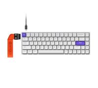 Hexgears HK-K22 Tastiera da gioco con interruttore magnetico effetto Hall, tastiera magnetica rapida e veloce con trigger regolabile, polling 8000Hz, retroilluminazione RGB 65%, design compatto per PC