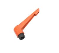 HEXHUASR 1 pz M4 M5 M6 M8 M10 M12 M16 Colore Arancione Leva di serraggio Macchina Maniglia Regolabile bloccaggio manopola Filettatura Maschio Esterna(M6x40mm)