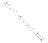 HEXHUASR Nuova Striscia LED 2PCS 11LED 575mm for 32D1333DB VES315WNDB-01 VES315WNDL-N01 DLED32287HDCNTD DLED32165HDDVD DLED32265HDCNTD