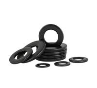 HEXHUASR Rondella piatta sottile in acciaio inossidabile 304 zincato nero M1.6 M2 M3 M5 M6 M8 M10 M12 M14 M16 Guarnizione Meson Rondella zincata nera(M14x24x1.5 x10pcs)