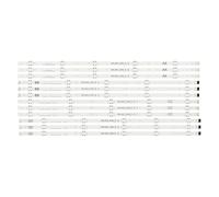 HEXHUASR Striscia di retroilluminazione a LED da 12 Pezzi/Set for 65UK6100PLB 65LG63CJ-CA 65UJ6100 65UJ630A 65UJ630Y SSC_65UJ63_UHD_ D 65UJ6300 65UJ630V