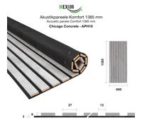 HEXIM Pannelli lamellari acustici 138,5x60cm Pannelli flessibili in MDF 12 pezzi