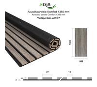 HEXIM Pannelli lamellari acustici 138,5x60cm Pannelli flessibili in MDF 12 pezzi