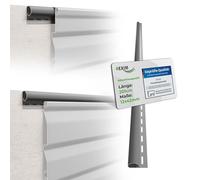 HEXIM Pannelli per facciate esterne, rivestimento resistenti agli agenti atmosferici e UV, profilato in PVC U