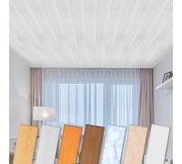 HEXIM pannelli per soffitto in XPS 100x16,7cm - rivestimento moderno del soffitto in plastica di polistirolo (2 metri quadrati P-02) pannelli per pareti adatti a stanze umide