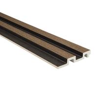 HEXIM parete lamellare 2 m marrone chiaro pannelli a parete HDPS pannelli...