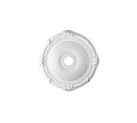 HEXIM Perfect stucco rosone - rosone a soffitto in schiuma rigida PU, robusto, elemento decorativo (B3074 - Ø 700 mm) Medaglione per lampadario decorazione interna