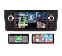 Hexinex Android Autoradio 1 DIN per Fiat Grande Punto (2005-2012) Bluetooth Car Radio CarPlay Android Auto WIFI GPS FM RDS Comandi al volante (2+32GB)