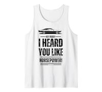 Hey, Amico, Ti Ho sentito Come la Potenza! Muscle Car. Divertente Canotta