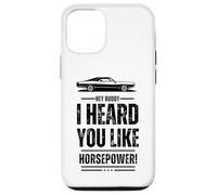 Hey, amico, ti ho sentito come la potenza! Muscle Car. Divertente Custodia per iPhone 12/12 Pro