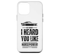 Hey, amico, ti ho sentito come la potenza! Muscle Car. Divertente Custodia per iPhone 12 mini