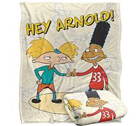 Hey Arnold Arnold & Gerald Coperta super morbida al tatto setoso - 152 x 127 cm