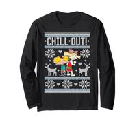 Hey Arnold! Helga Chill out Holiday Sweater Maglia a Manica