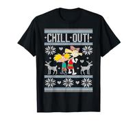Hey Arnold! Helga Chill out Holiday Sweater Maglietta
