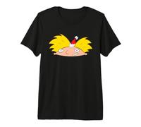 Hey Arnold! Santa Hat Maglietta Premium