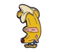 Hey Arnold! - Spilla a forma di cartoni animati anni '90, per zaino, abbigliamento e bigiotteria, normale, Metallo non prezioso