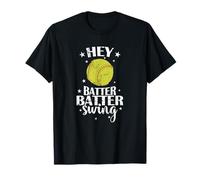 Hey Batter Swing Softball Maglietta