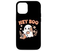 Hey Boo Ghost Girl Calling Phone Halloween Spooky Boo Jee Custodia per iPhone 12/12 Pro