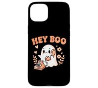 Hey Boo Ghost Girl Calling Phone Halloween Spooky Boo Jee Custodia per iPhone 15 Plus