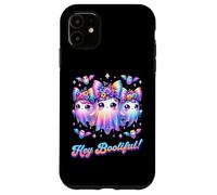 Hey Bootiful Carino Fantasma Ragazze Halloween Personaggi Bambini Boo Custodia per iPhone 11