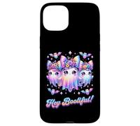 Hey Bootiful Carino Fantasma Ragazze Halloween Personaggi Bambini Boo Custodia per iPhone 15 Plus
