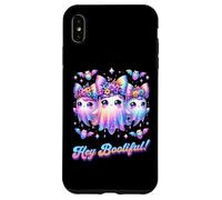 Hey Bootiful Carino Fantasma Ragazze Halloween Personaggi Bambini Boo Custodia per iPhone XS Max