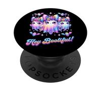 Hey Bootiful Carino Fantasma Ragazze Halloween Personaggi Bambini Boo PopSockets PopGrip Adesivo