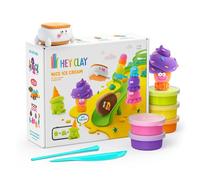 HEY CLAY Nice Ice Cream, 15 lattine - Kit di argilla Air Dry per bambini dai 3 anni in su - Set creativo per scolpire