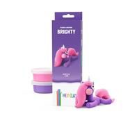 HEY CLAY Rainbow Unicorns - Kit di argilla per bambini che si asciugano all'aria