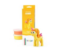 HEY CLAY Rainbow Unicorns - Kit di argilla per bambini che si asciugano all'aria