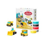 HEY CLAY Set di veicoli da cantiere - Motori della serie Air Dry Clay, 12 lattine