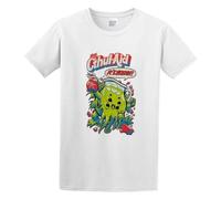 Hey Cthul Aid R'Lyeehh Printing Custom Mens Short Sleeve White M