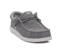 HEYDUDE Wally Stretch Sox - Scarpe Uomo Slip-On - Mocassinio, Grey, 45