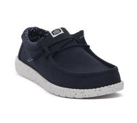 MOCASSINI HEY DUDE WALLY CANVAS TG 41 COD 40700-410 [US 8 UK 7 CM 26.3] Blu