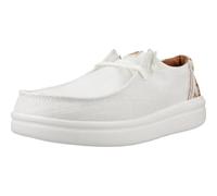 MOCASSINI HEY DUDE WENDY RISE ANIMAL TG 39 COD 43780-94S - 9W [US 8 UK 6 CM 25] Bianco