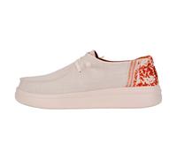 HEYDUDE Scarpe per donna Wendy Rise 43780 Animal White Multi tessuto bianco Taglia 41