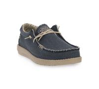 HEY DUDE 4NM WALLY BRAIDED BLU sneakers moda Uomo 45