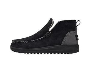 Hey dude Denny suede polacchino nero da donna 40472-001