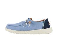 HEYDUDE - Femmina Wendy Chambray Boho Wendy Slip-On Scarpe, Blue, 40