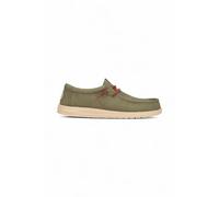 Hey Dude - HEY Dude Wally Waxed Canvas - - Shoes - Uomo - Verde - 43 EU