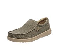 Hey Dude Mikka Braided - Slip On Verde - Uomo Scarpe Slip On
