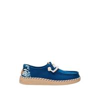 Hey Dude mocassini donna Wendy espadrilla Hibiscus blu